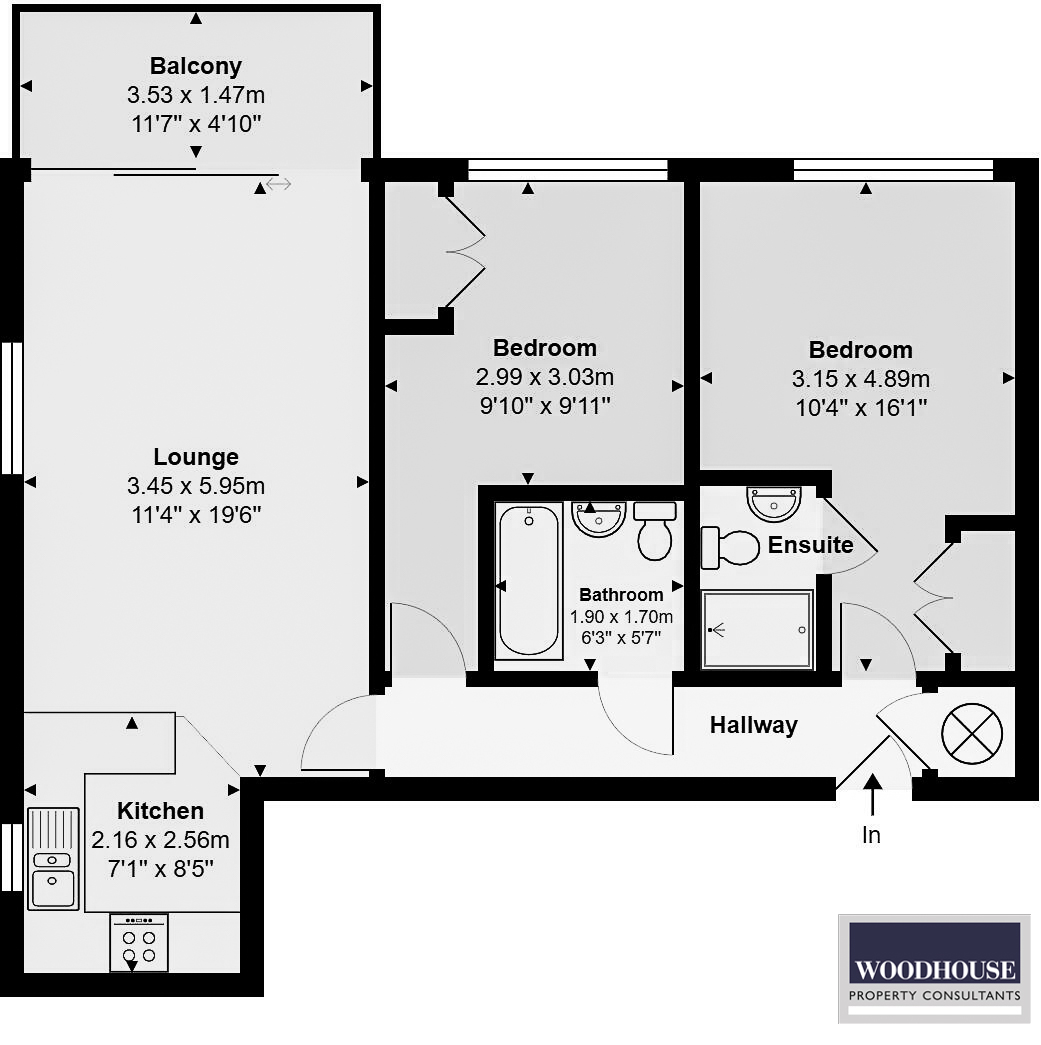 Floorplans For Turners Hill, Cheshunt, Hertfordshire