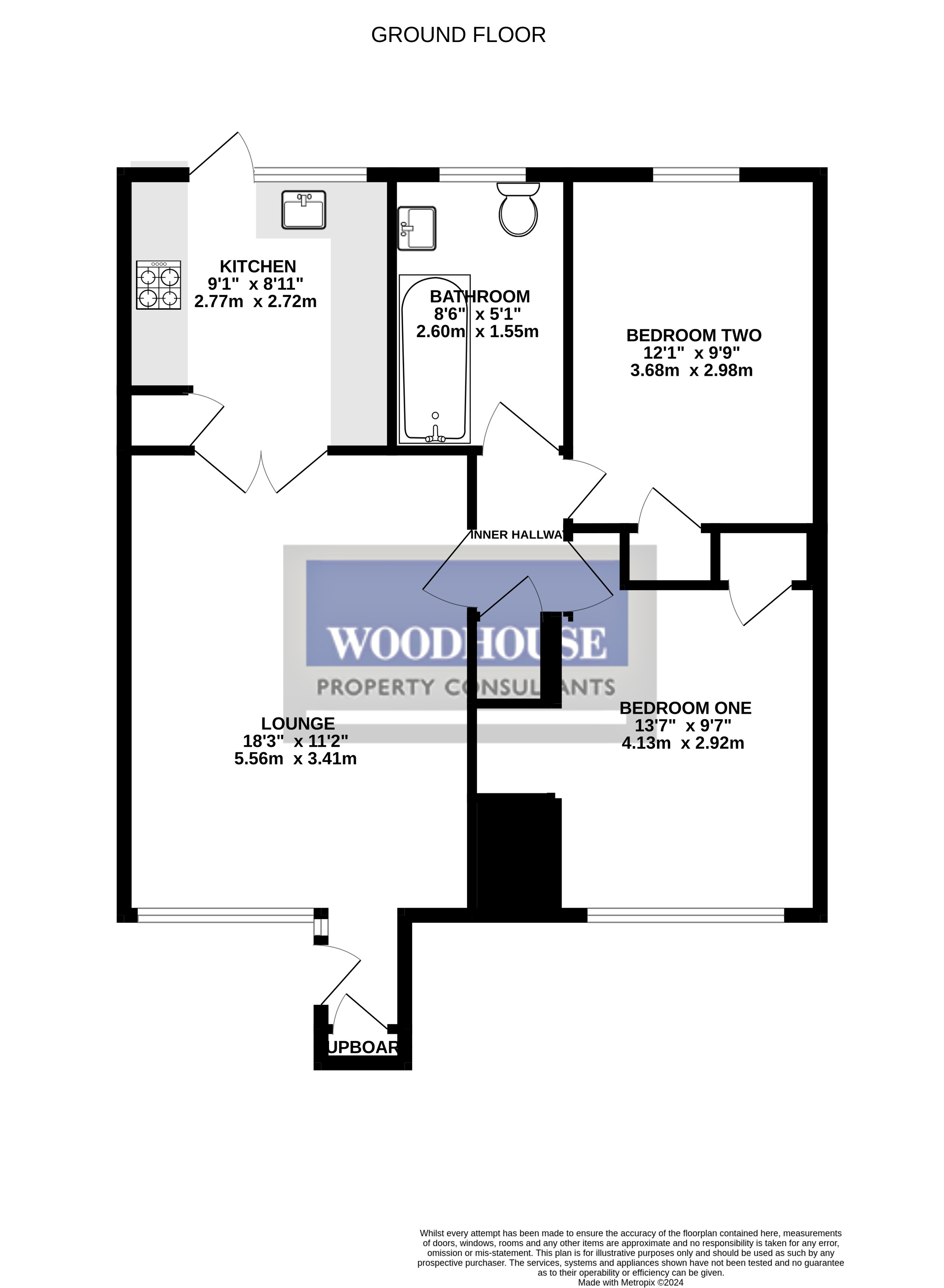 Floorplans For Valley Fields Crescent, Enfield, Greater London