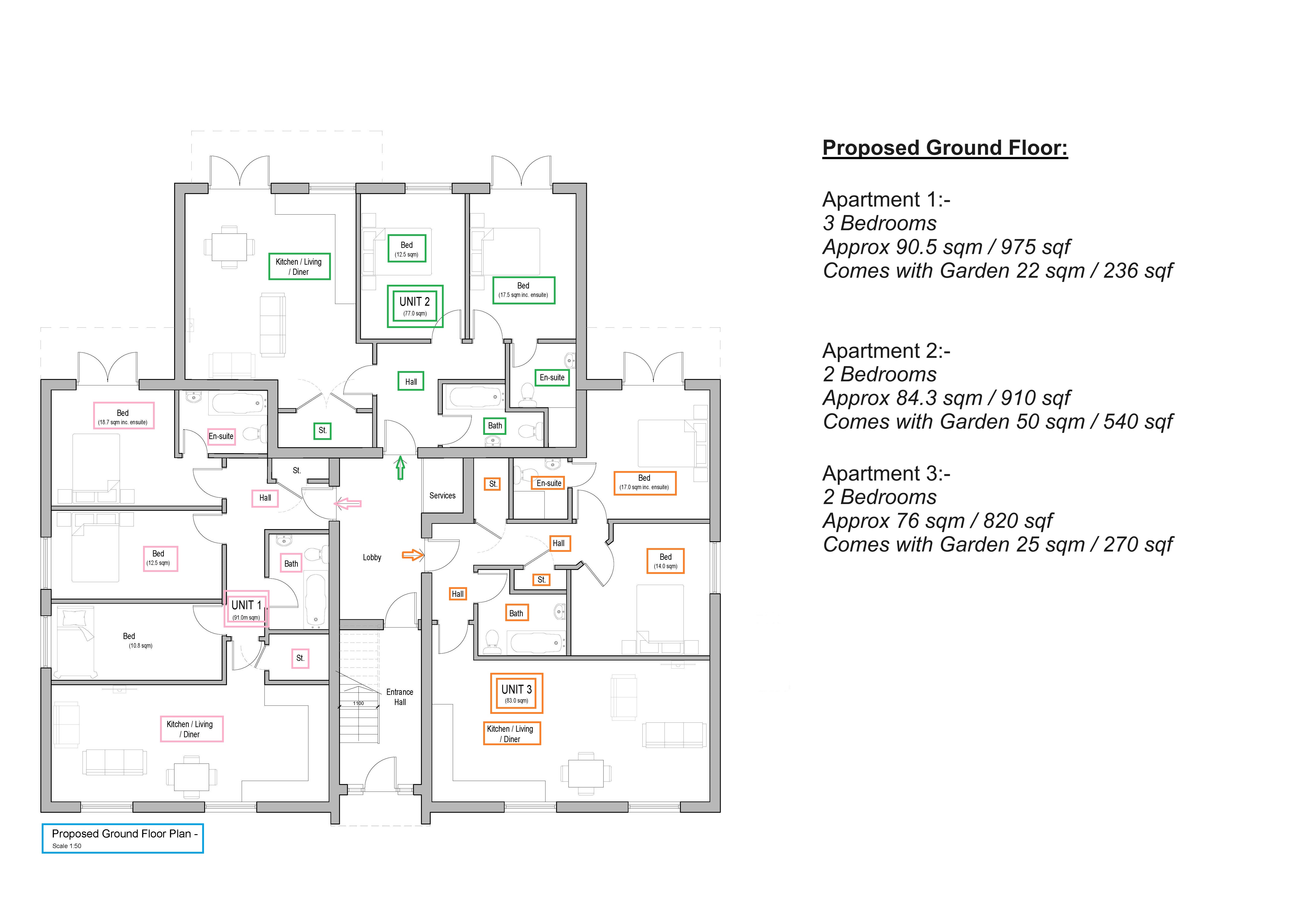 Floorplans For Mimms Hall Road, Potters Bar, Hertfordshire