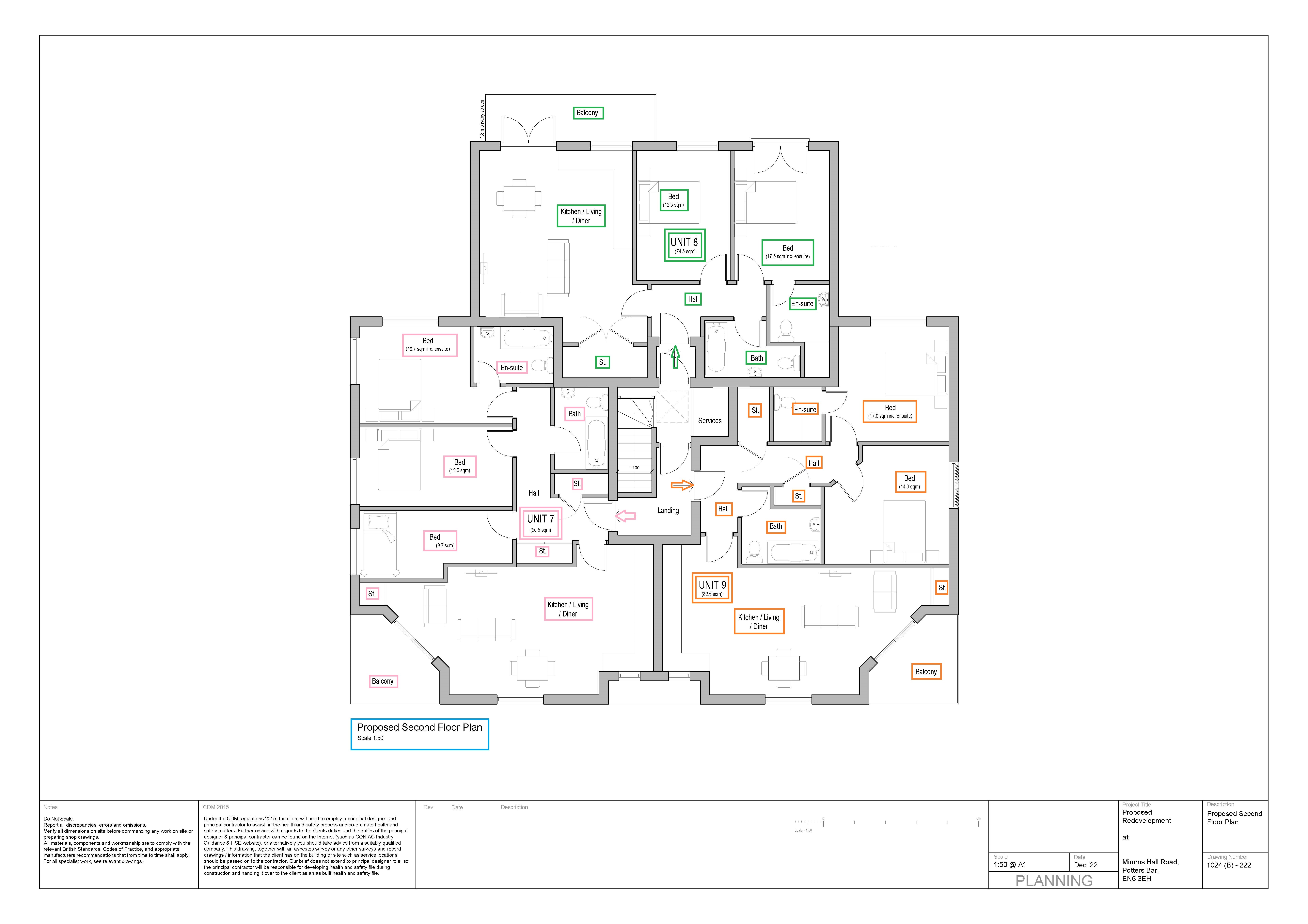 Floorplans For Mimms Hall Road, Potters Bar, Hertfordshire