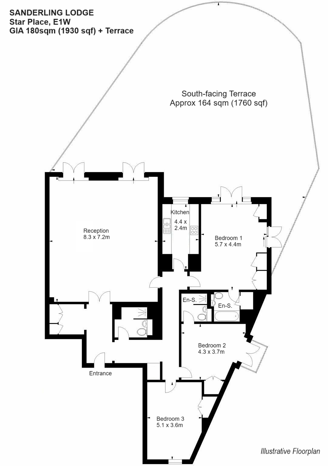 Floorplans For Star Place, London