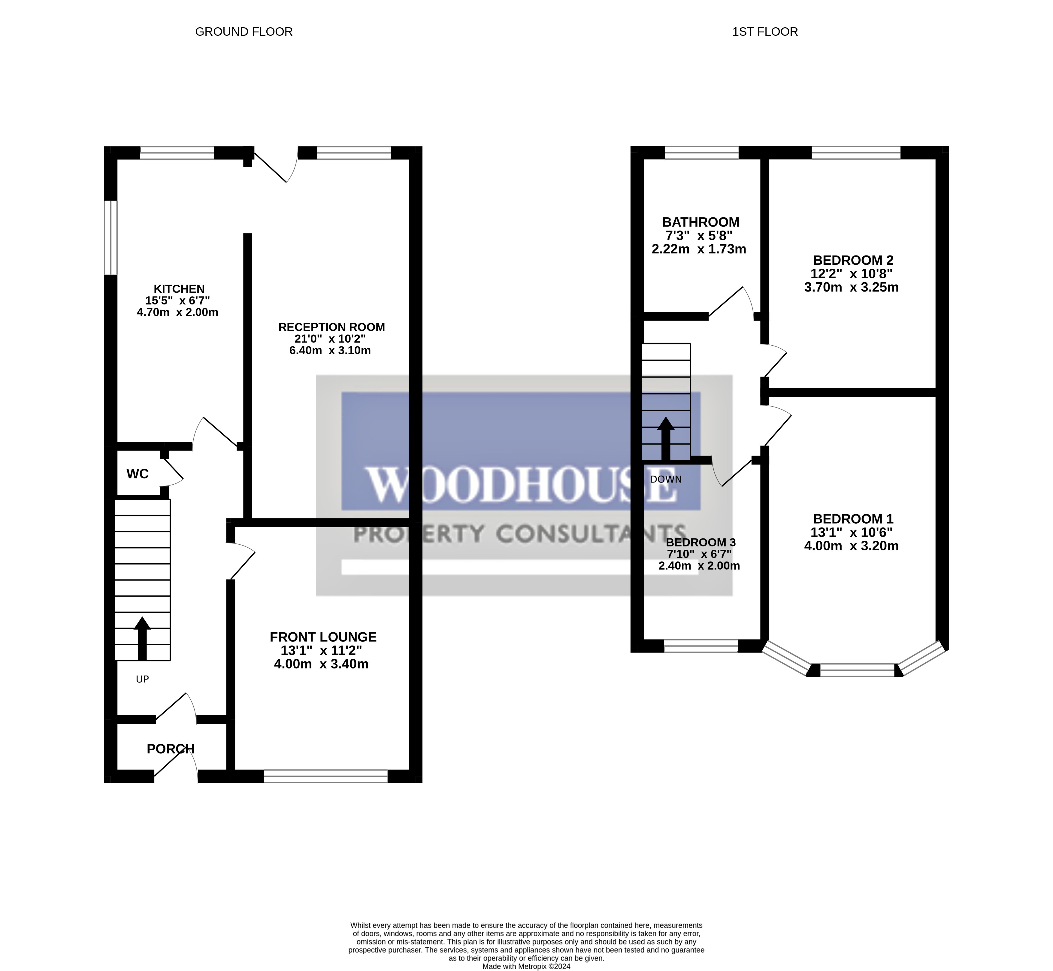 Floorplans For Brick Lane, Enfield