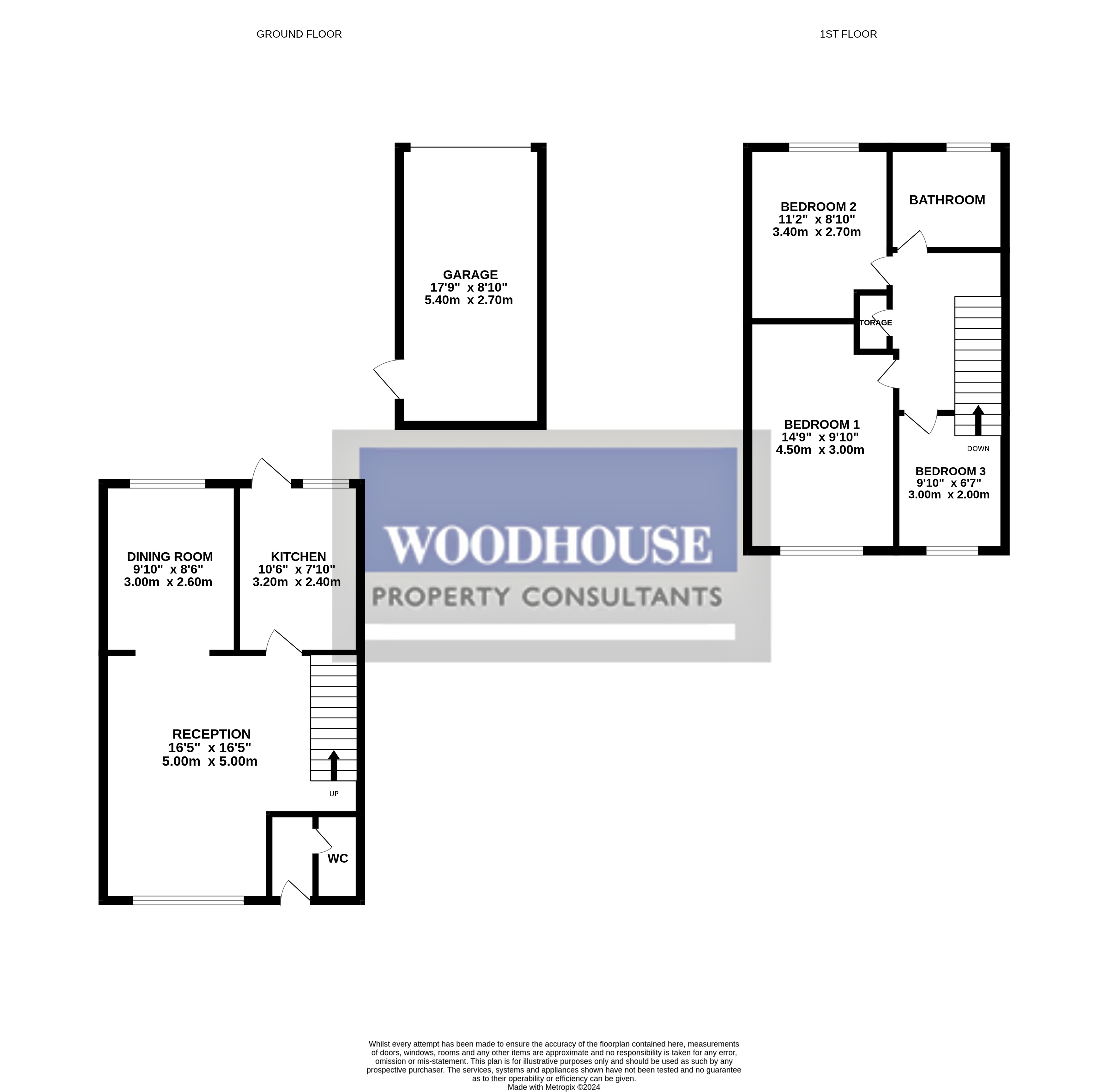 Floorplans For Brookfield Gardens, Cheshunt, Hertfordshire