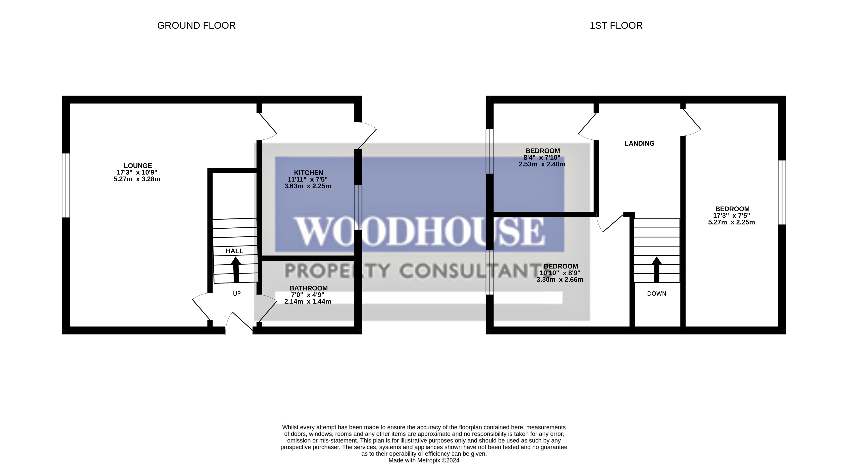 Floorplans For Goffs Oak, Waltham Cross, Hertfordshire