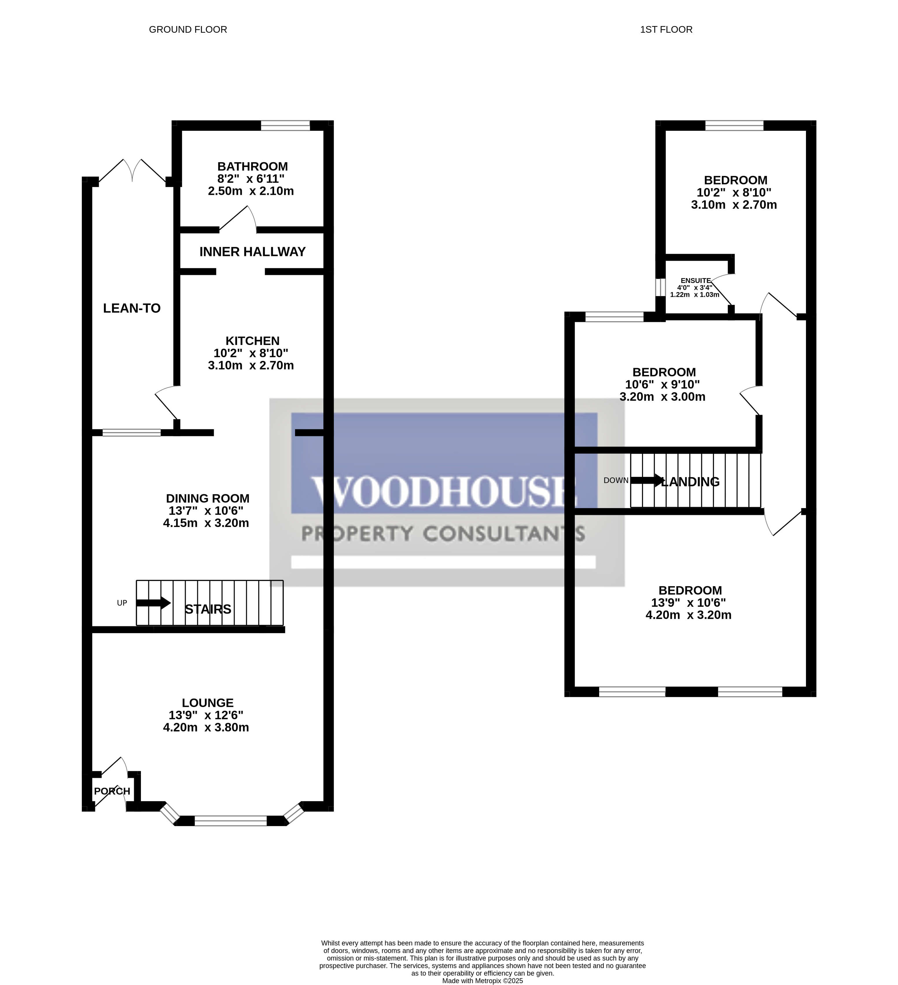 Floorplans For Railway Road, Waltham Cross, Hertfordshire