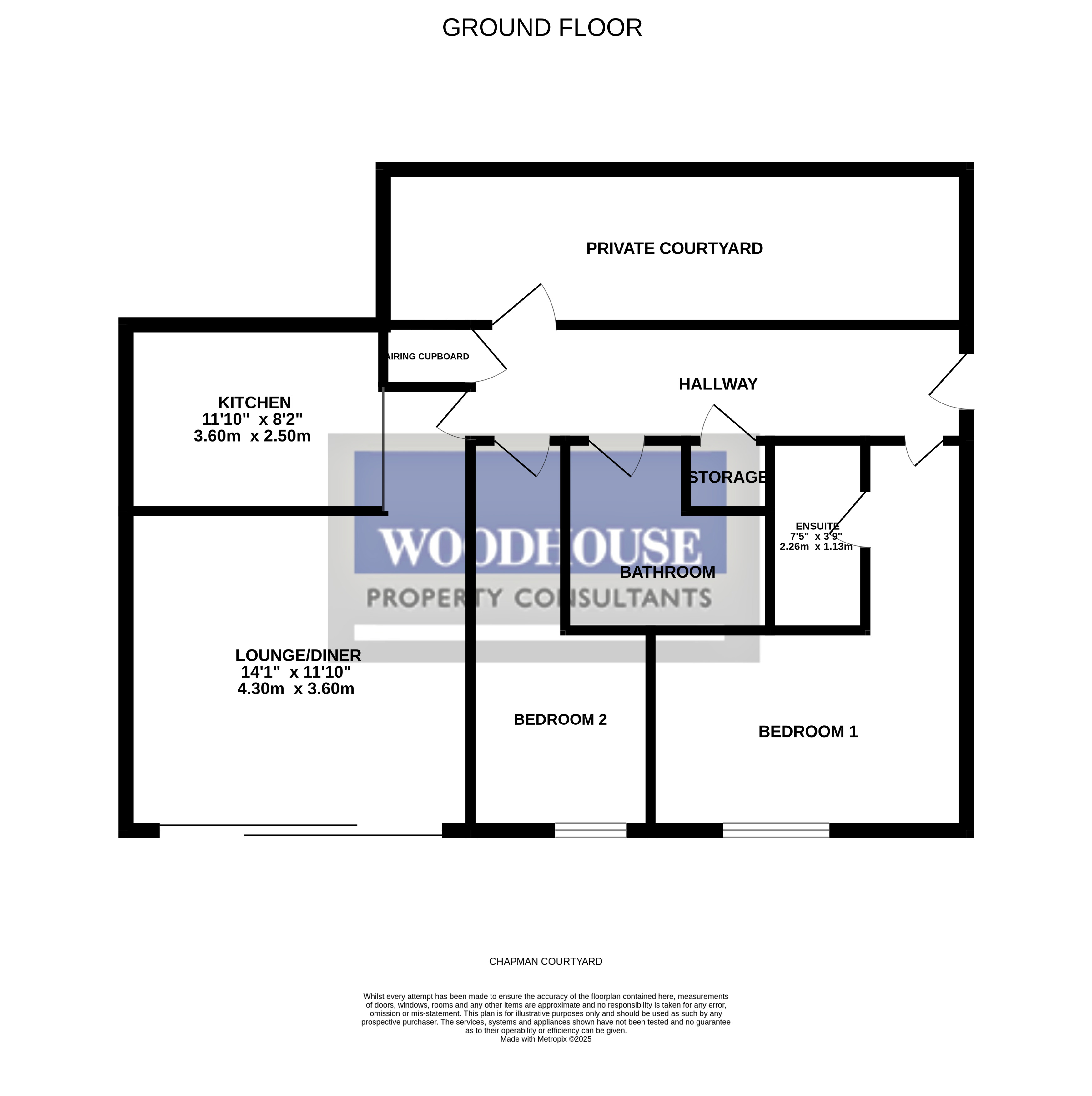 Floorplans For Turners Hill, Cheshunt, Hertfordshire