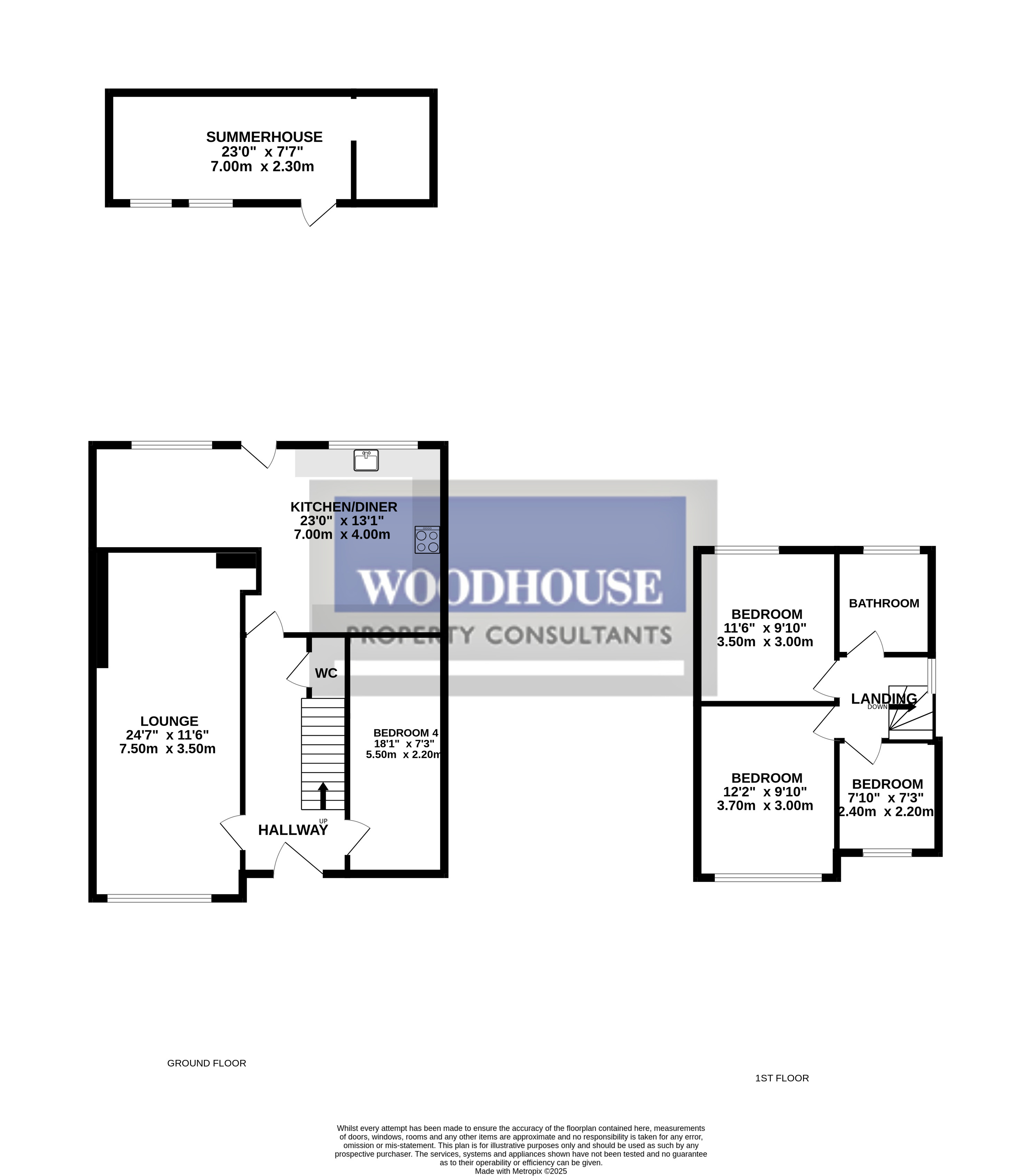 Floorplans For Lordship Road, Cheshunt, Hertfordshire