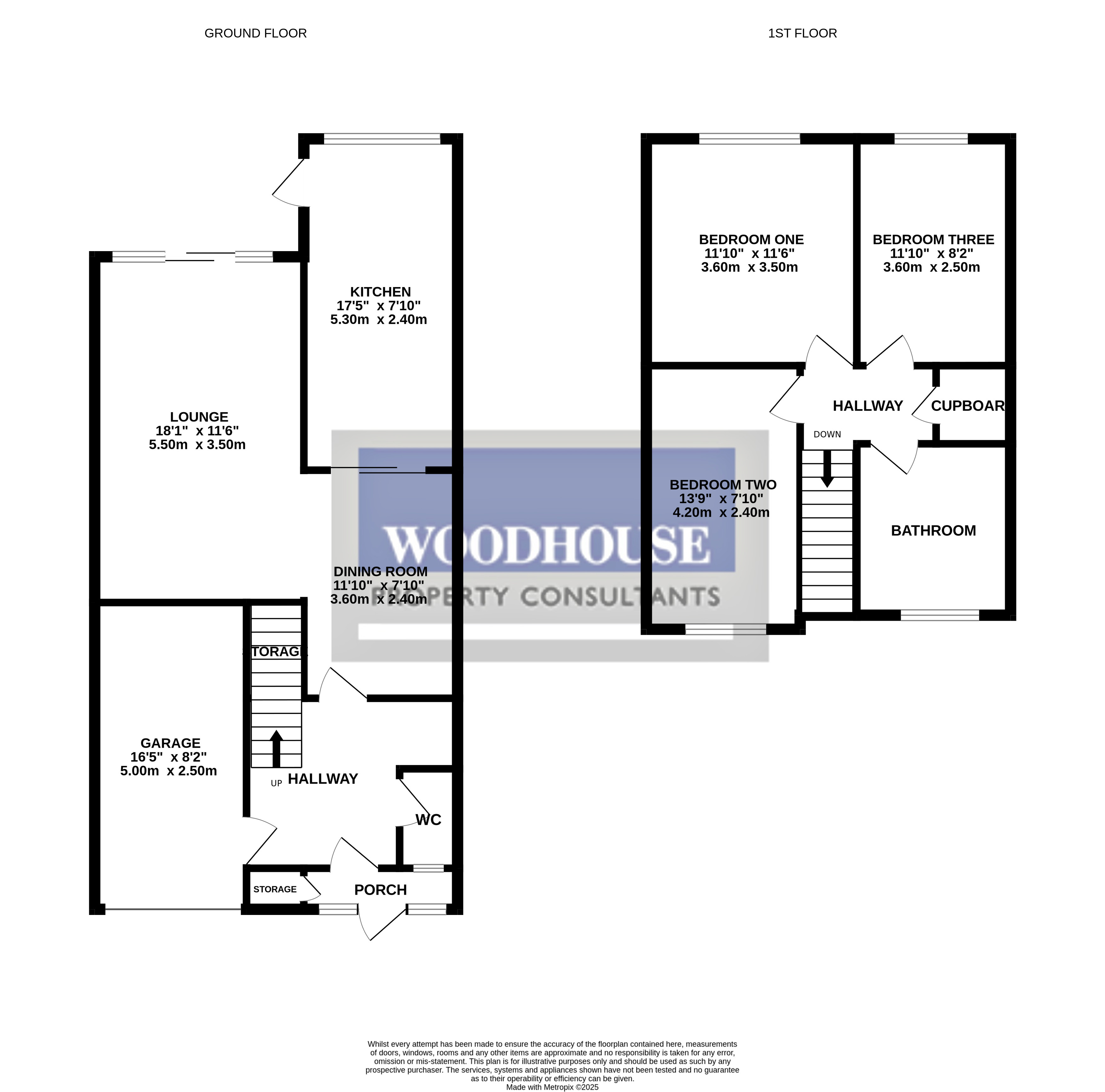 Floorplans For Stains Close, Cheshunt, Hertfordshire