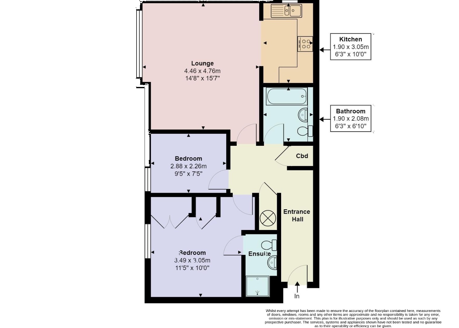 Floorplans For Winnipeg Way, Broxbourne, Hertfordshire