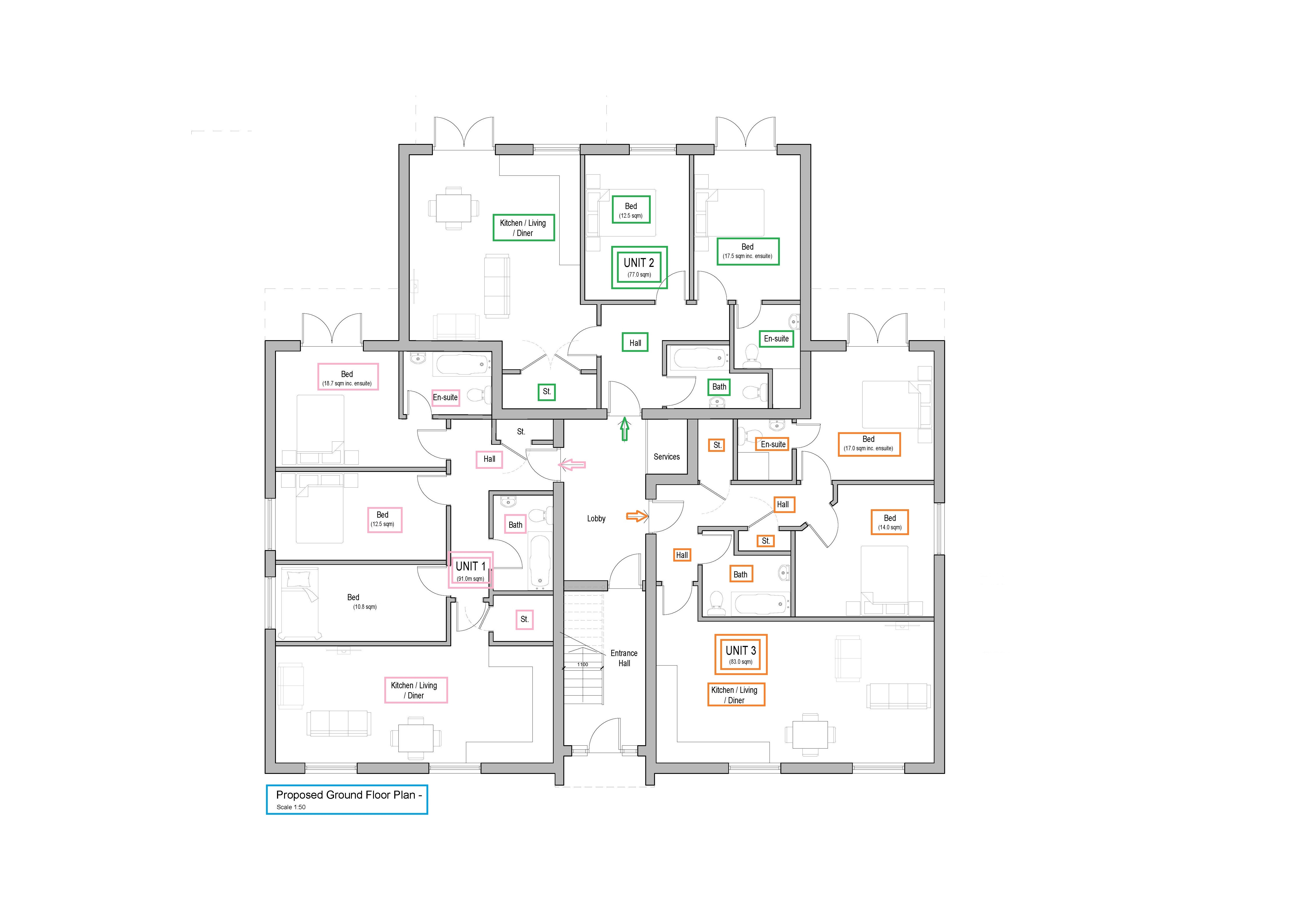 Floorplans For Mimms Hall Road, Potters Bar, Hertfordshire