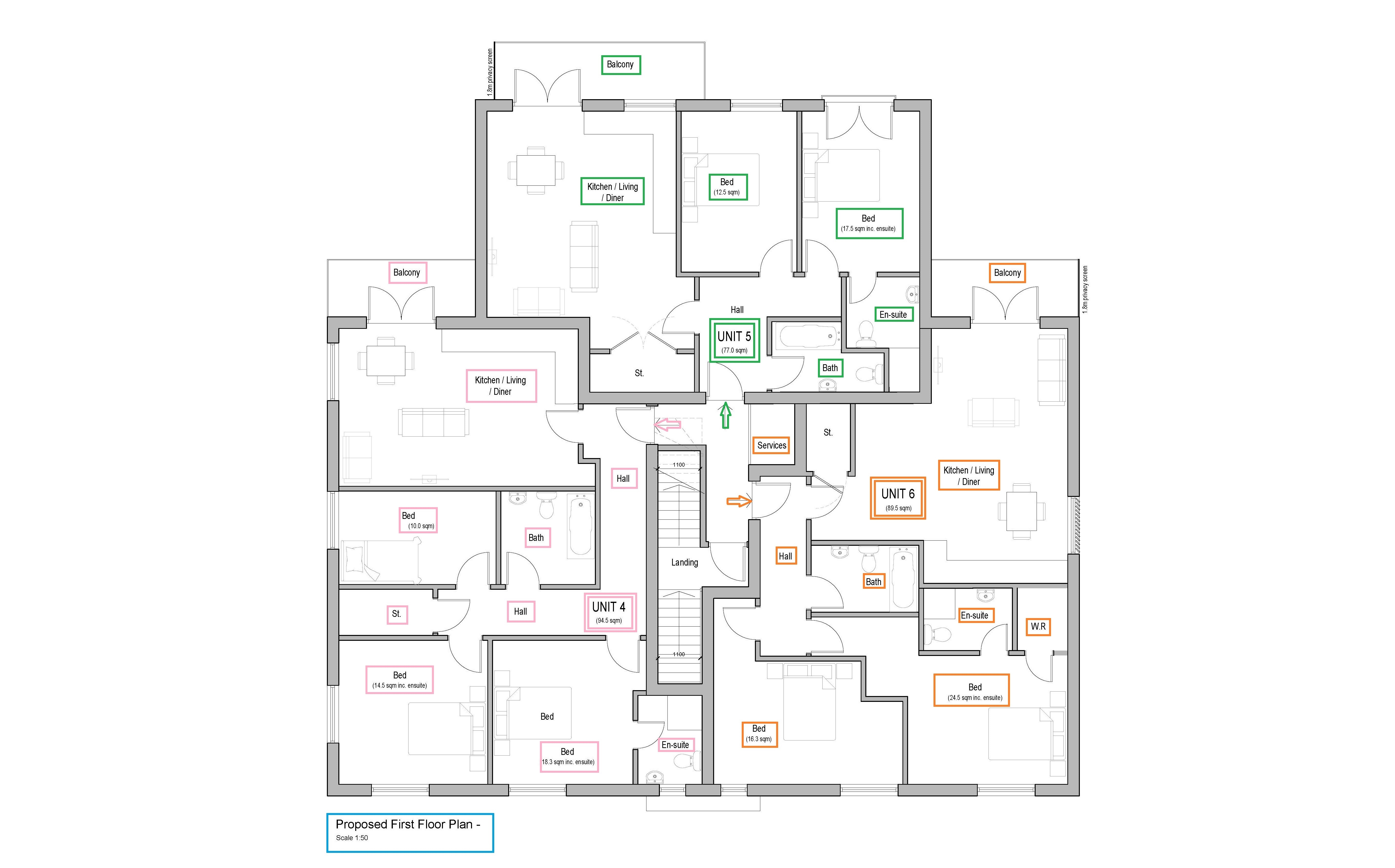 Floorplans For Mimms Hall Road, Potters Bar, Hertfordshire