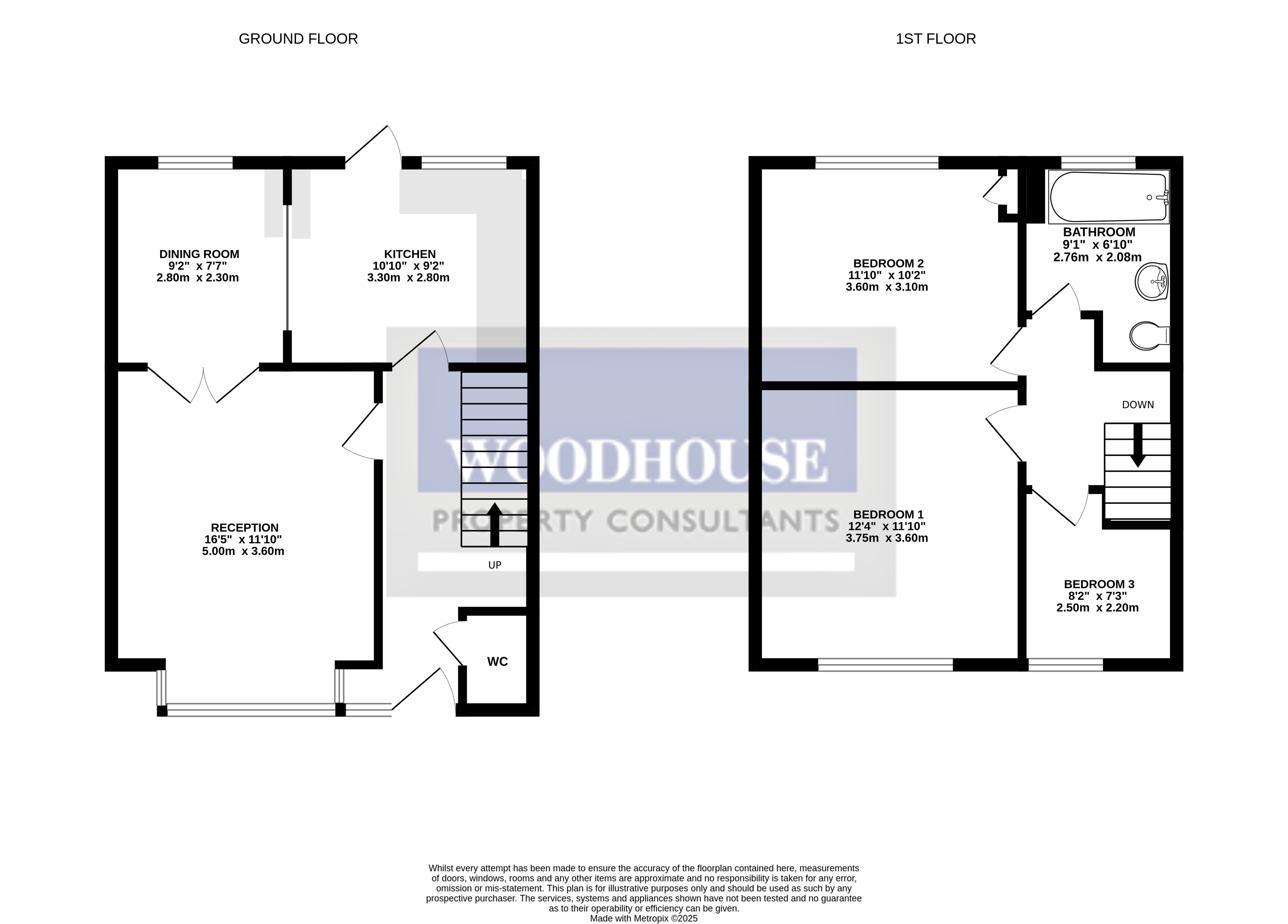 Floorplans For Cheshunt, Waltham Cross, Hertfordshire